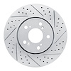 830-58025R Geoperformance Drilled/Slotted Brake Rotor, 2014-2020 Acura/Honda, Position: Front Right - image 1