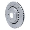 830-58026L Geoperformance Drilled/Slotted Brake Rotor, 2014-2020 Acura/Honda, Position: Front Left - image 2