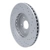 830-58026L Geoperformance Drilled/Slotted Brake Rotor, 2014-2020 Acura/Honda, Position: Front Left - image 4