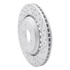 830-58026R Geoperformance Drilled/Slotted Brake Rotor, 2014-2020 Acura/Honda, Position: Front Right - image 2