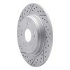 830-58029L Geoperformance Drilled/Slotted Brake Rotor, Fits Select Acura/Honda, Position: Rear Left - image 2