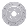 830-58029R Geoperformance Drilled/Slotted Brake Rotor, Fits Select Acura/Honda, Position: Rear Right - image 1