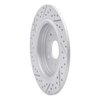 830-58029R Geoperformance Drilled/Slotted Brake Rotor, Fits Select Acura/Honda, Position: Rear Right - image 4
