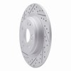 830-58030L Geoperformance Drilled/Slotted Brake Rotor, 2017-2020 Acura/Honda, Position: Rear Left - image 2