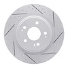 830-58030R Geoperformance Drilled/Slotted Brake Rotor, 2017-2020 Acura/Honda, Position: Rear Right - image 1