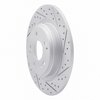 830-58030R Geoperformance Drilled/Slotted Brake Rotor, 2017-2020 Acura/Honda, Position: Rear Right - image 2