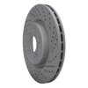830-58032R Geoperformance Drilled/Slotted Brake Rotor, Fits Select Acura/Honda, Position: Front Right - image 2
