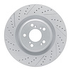 830-58039L Geoperformance Drilled/Slotted Brake Rotor, Fits Select Acura/Honda, Position: Front Left - image 1