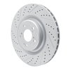 830-58039L Geoperformance Drilled/Slotted Brake Rotor, Fits Select Acura/Honda, Position: Front Left - image 2