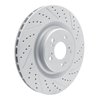830-58039R Geoperformance Drilled/Slotted Brake Rotor, Fits Select Acura/Honda, Position: Front Right - image 2