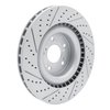 830-58039R Geoperformance Drilled/Slotted Brake Rotor, Fits Select Acura/Honda, Position: Front Right - image 4