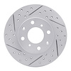 830-59012L Geoperformance Drilled/Slotted Brake Rotor, 1986-1991 Acura/Honda, Position: Front Left - image 1