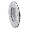 830-59012L Geoperformance Drilled/Slotted Brake Rotor, 1986-1991 Acura/Honda, Position: Front Left - image 4