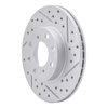 830-59012R Geoperformance Drilled/Slotted Brake Rotor, 1986-1991 Acura/Honda, Position: Front Right - image 2