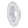 830-59014R Geoperformance Drilled/Slotted Brake Rotor, 1988-2001 Acura/Honda, Position: Rear Right - image 4