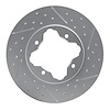 830-59017R Geoperformance Drilled/Slotted Brake Rotor, 1990-1997 Acura/Honda, Position: Front Right - image 1
