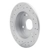 830-59019R Geoperformance Drilled/Slotted Brake Rotor, 1992-1997 Acura/Honda, Position: Rear Right - image 4