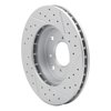 830-59023L Geoperformance Drilled/Slotted Brake Rotor, 1998-2002 Acura/Honda, Position: Front Left - image 4