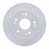 830-59024L Geoperformance Drilled/Slotted Brake Rotor, 1997-2015 Acura/Honda, Position: Rear Left - image 1