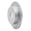 830-59025L Geoperformance Drilled/Slotted Brake Rotor, 1998-2002 Acura/Honda, Position: Rear Left - image 2