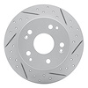 830-59026R Geoperformance Drilled/Slotted Brake Rotor, 1997-2006 Acura/Honda, Position: Rear Right - image 1