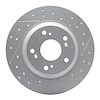 830-59028R Geoperformance Drilled/Slotted Brake Rotor, 2000-2009 Acura/Honda, Position: Rear Right - image 1