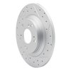 830-59028R Geoperformance Drilled/Slotted Brake Rotor, 2000-2009 Acura/Honda, Position: Rear Right - image 2