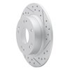 830-59029R Geoperformance Drilled/Slotted Brake Rotor, 2003-2008 Acura/Honda, Position: Rear Right - image 2