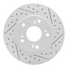 830-59030R Geoperformance Drilled/Slotted Brake Rotor, 2002-2015 Acura/Honda, Position: Front Right - image 1