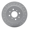 830-59031L Geoperformance Drilled/Slotted Brake Rotor, 2001-2005 Acura/Honda, Position: Rear Left - image 1