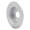 830-59031L Geoperformance Drilled/Slotted Brake Rotor, 2001-2005 Acura/Honda, Position: Rear Left - image 4