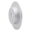 830-59032L Geoperformance Drilled/Slotted Brake Rotor, Fits Select Acura/Honda, Position: Rear Left - image 2