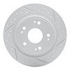 830-59032R Geoperformance Drilled/Slotted Brake Rotor, Fits Select Acura/Honda, Position: Rear Right - image 1