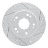 830-59035R Geoperformance Drilled/Slotted Brake Rotor, 2011-2015 Acura/Honda, Position: Rear Right - image 1