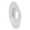 830-59035R Geoperformance Drilled/Slotted Brake Rotor, 2011-2015 Acura/Honda, Position: Rear Right - image 4