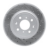 830-59038R Geoperformance Drilled/Slotted Brake Rotor, 2014-2020 Acura/Honda, Position: Front Right