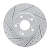 830-59042L Geoperformance Drilled/Slotted Brake Rotor, 1998-2021 Acura/Honda, Position: Front Left - image 1