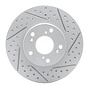 830-59042R Geoperformance Drilled/Slotted Brake Rotor, 1998-2021 Acura/Honda, Position: Front Right - image 1