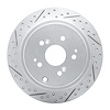830-59044L Geoperformance Drilled/Slotted Brake Rotor, 2001-2008 Acura/Honda, Position: Rear Left - image 1