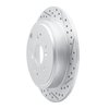 830-59044R Geoperformance Drilled/Slotted Brake Rotor, 2001-2008 Acura/Honda, Position: Rear Right - image 2