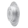 830-59046L Geoperformance Drilled/Slotted Brake Rotor, 2002-2004 Acura/Honda, Position: Rear Left - image 2