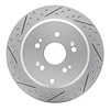 830-59048L Geoperformance Drilled/Slotted Brake Rotor, 2005-2018 Acura/Honda, Position: Rear Left - image 1
