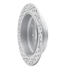 830-59048R Geoperformance Drilled/Slotted Brake Rotor, 2005-2018 Acura/Honda, Position: Rear Right - image 4