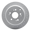 830-59050L Geoperformance Drilled/Slotted Brake Rotor, 2005-2010 Acura/Honda, Position: Rear Left - image 1