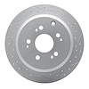 830-59050R Geoperformance Drilled/Slotted Brake Rotor, 2005-2010 Acura/Honda, Position: Rear Right - image 1