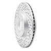 830-59051L Geoperformance Drilled/Slotted Brake Rotor, 2006-2014 Acura/Honda, Position: Front Left - image 2