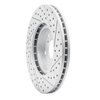 830-59051L Geoperformance Drilled/Slotted Brake Rotor, 2006-2014 Acura/Honda, Position: Front Left - image 4