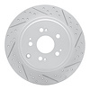 830-59052R Geoperformance Drilled/Slotted Brake Rotor, 2006-2014 Acura/Honda, Position: Rear Right - image 1
