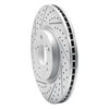 830-59053L Geoperformance Drilled/Slotted Brake Rotor, 2007-2020 Acura/Honda, Position: Front Left - image 2