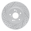 830-59055L Geoperformance Drilled/Slotted Brake Rotor, 2007-2016 Acura/Honda, Position: Front Left - image 1